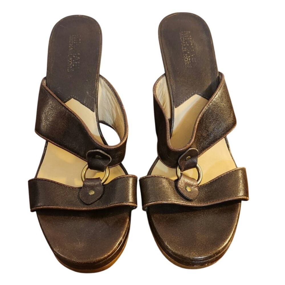 Michael Kors O-Ring Platform Sandals